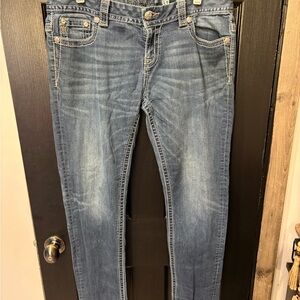 Miss Me Medium Blue Skinny Jeans